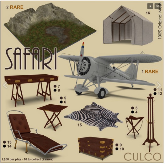10 -Culco- Safari -Trunk Black 2Li