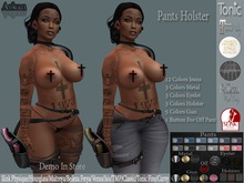 .::Arkan::. Pants Jeans Holster + Fitmesh