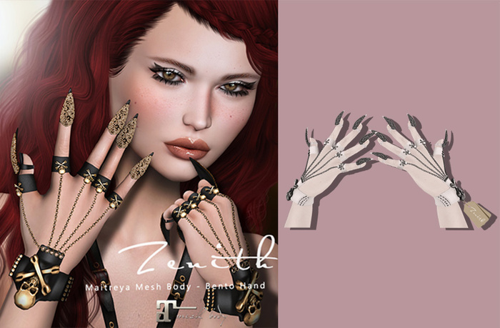 =Zenith=The Hollow Gloves (White) -Maitreya