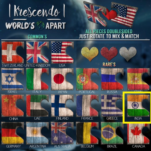 [Kres] World's Apart - India - Box