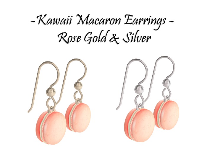 [FM] Cute Macaron Single Earrings (rez to open)