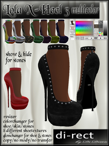 Lola X-Heel 3 multicolor...