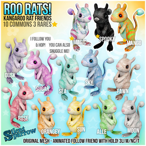 ~silentsparrow~ Moon - Roo Rat - Hold & Follow Friend 4