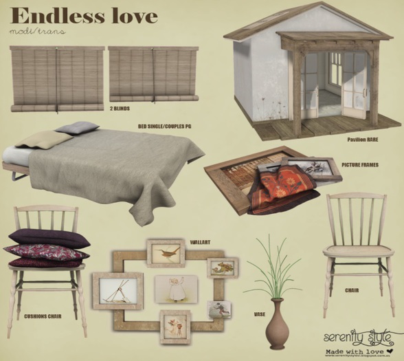 Serenity Style- Endless love chair