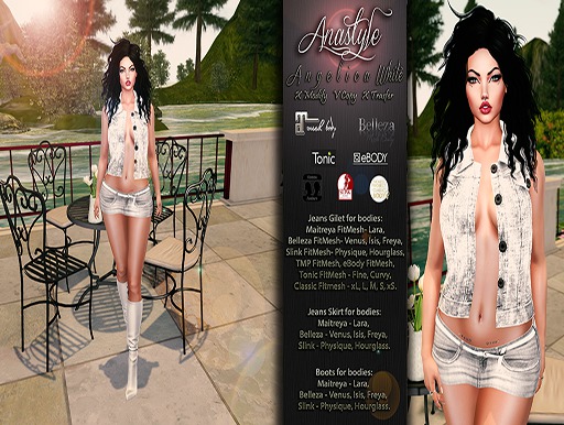 AnaSTyle - Angelica White (WEAR)*