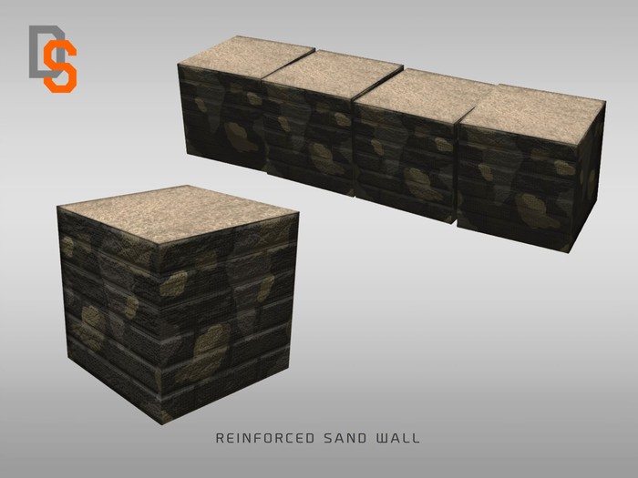 Reinforced Sand Wall