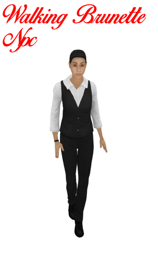 AL - Walking Brunette