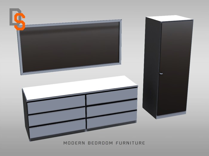 [DS] Low Poly Furniture
