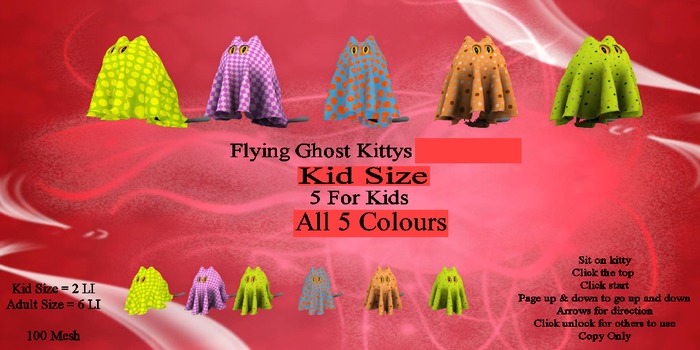 Flying Ghost Kittys Kids Boxset