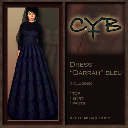 CYBs S18 Dress "Darrah" blue