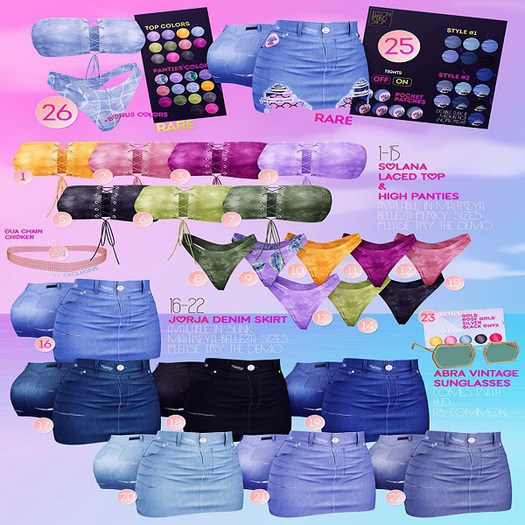 #11 Ec.cloth - Solana High Panties - Purple (M)