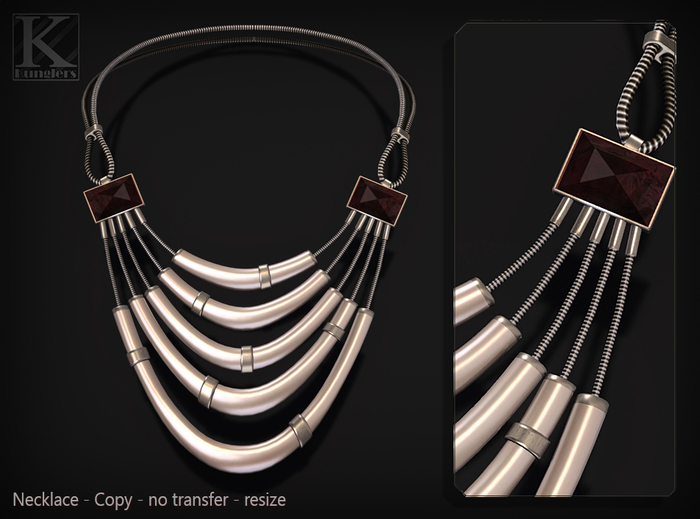 (Kunglers) Camilla necklace - ivory
