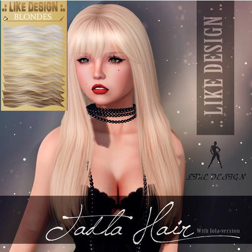.: LIKE DESIGN :. Tadla Hair Blonde