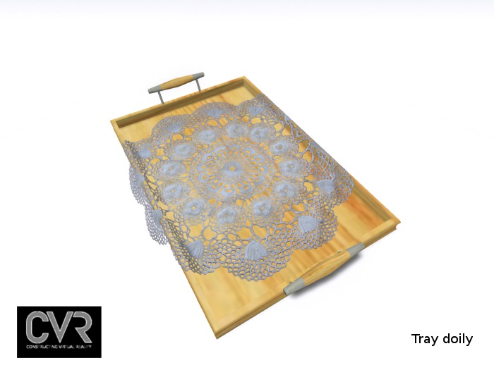 Tray doily box