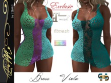 [ IBAN ] //048 DRESS VIOLA w/HUD MAITREYA