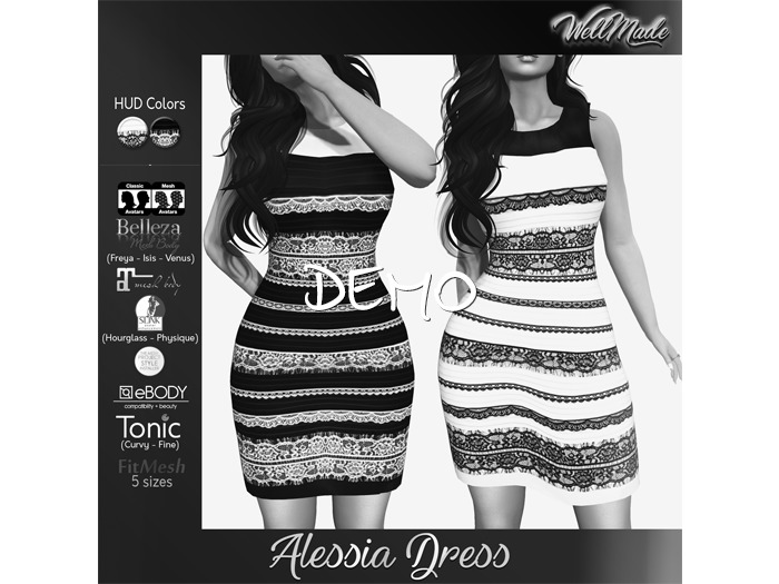 [WellMade] Alessia Dress DEMO