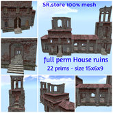 SR.store 100% mesh full perm House ruins