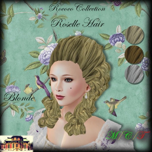 ~CdE~ Rococo Roselle Hair BLONDE