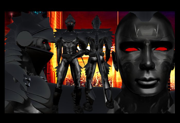 [Dionysus] - Cybertron Complete Demon Cyborg Avatar - Inclues Armour