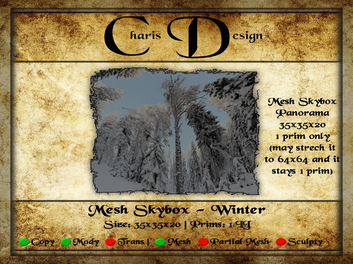 .:CD:. Mesh Skybox - Winter