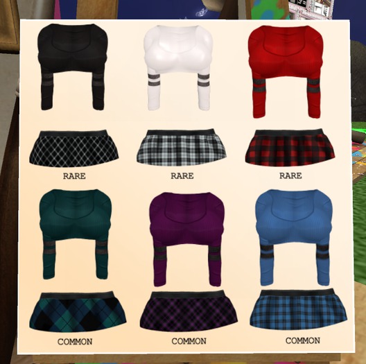 .:PULSE:. Back To School Top - Maitreya-Green-COMMON