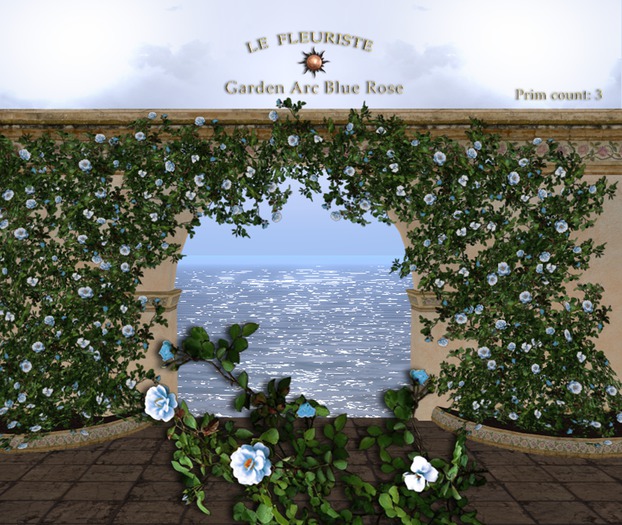 Fleuriste*GardenArcBlueRose