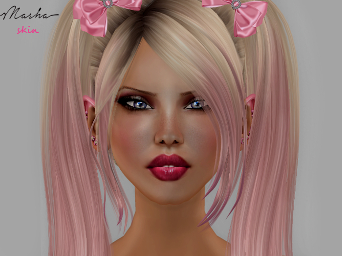 Second Life Marketplace Masha Mimi Pack (7 skins and shape)