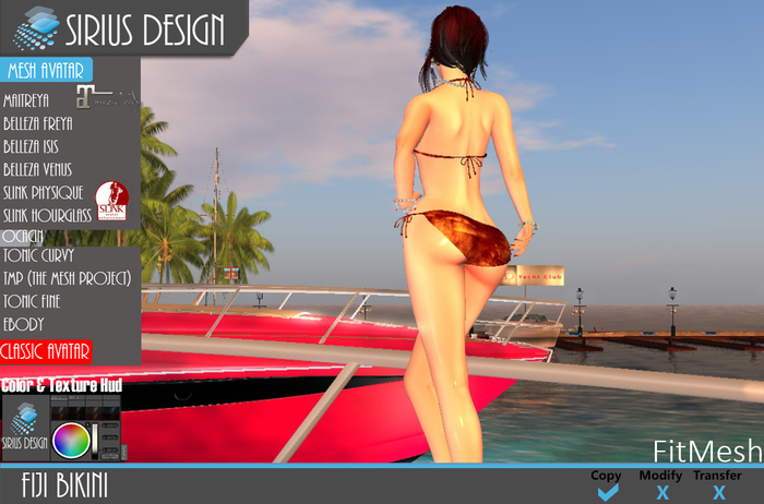 Sirius Design Fiji Bikini Boxed