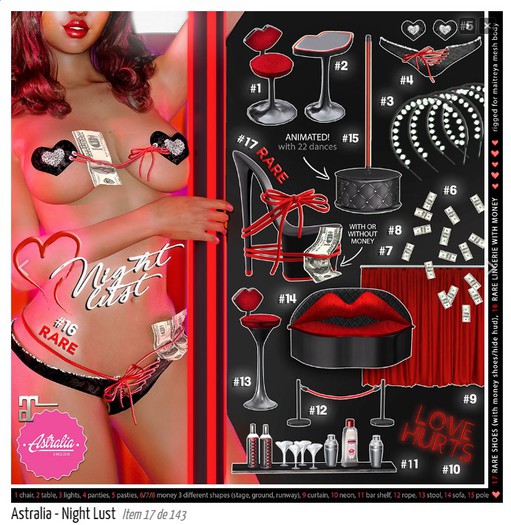 Astralia - Night Lust Rope