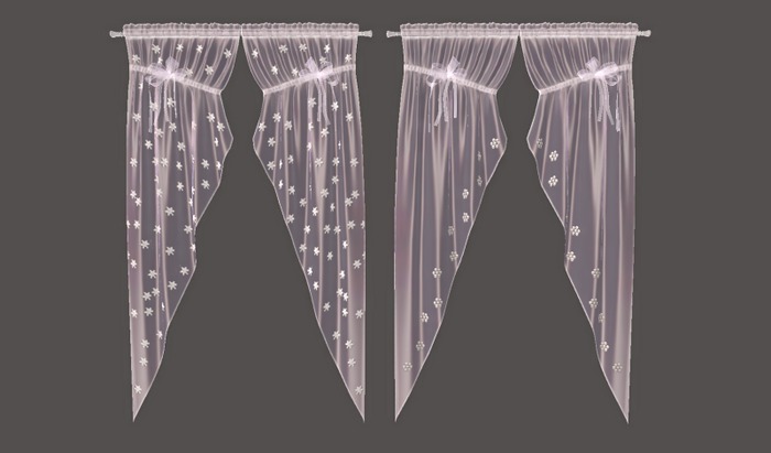 Sheer Prairie Swag - 4 textures