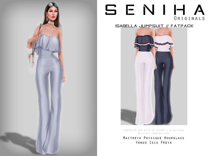 Seniha. Isabella Jumpsuit // Fatpack