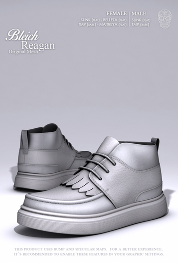 Bleich - Mesh Reagan - White