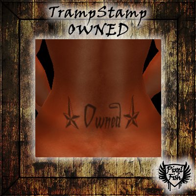 .+.PixelFish Tattoos.+. Owned Tramp Stamp Tattoo