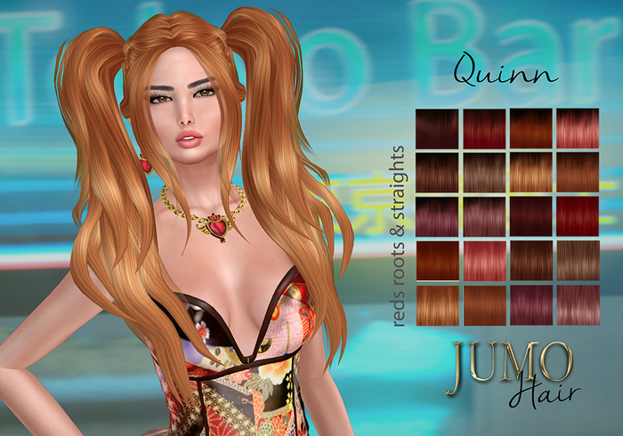 .:JUMO:. Quinn Hair Reds *ADD ME*