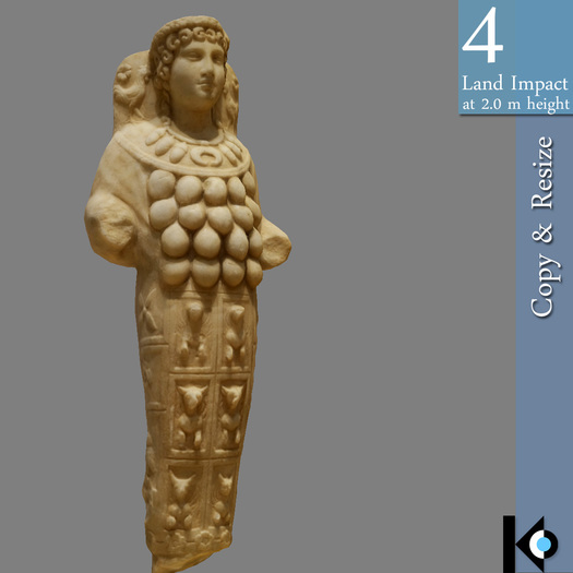 3D / Ephesian Artemis Statue / 4 land impact