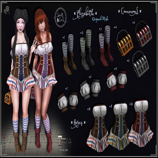 *SL* Elizabeth Sleeves - Sweet Lies Original Box 9 COMMON