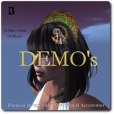 Blackburns Princess Bangs with Hair Accessories DEMO