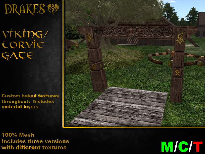 [Drakes] Viking Torvi Gate (Boxed)