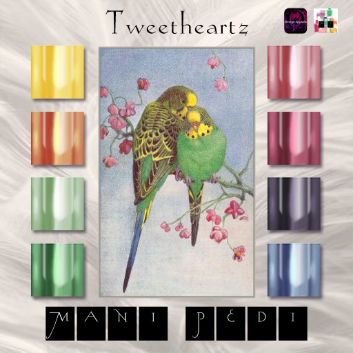 ~Mani Pedi~ Tweetheartz Polish - Omega HUD