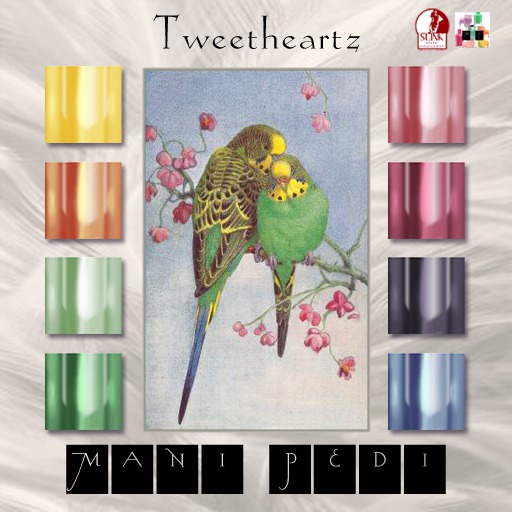 ~Mani Pedi~ Tweetheartz Polish - Slink HUD