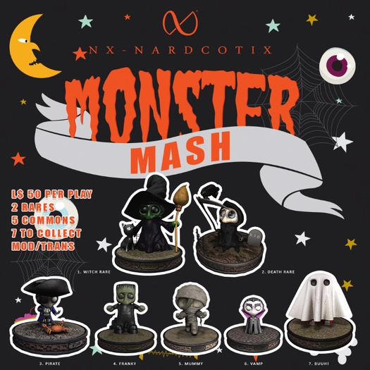NX-Nardcotix - Monster Mash Witch RARE