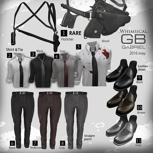 10.::GB::Leather shoes / Brown/