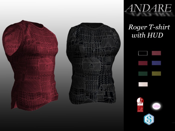ANDARE - Roger T-shirt PACK