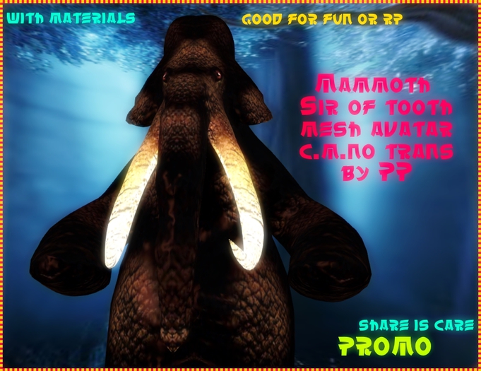 Mammoth the Lord of tooth mesh avatar