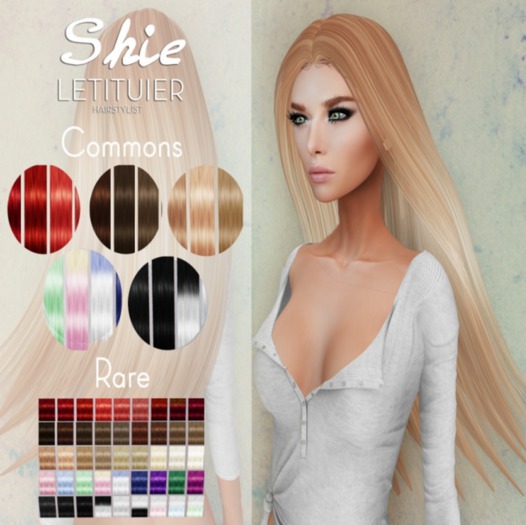 {Letituier} Skie Hair - Reds GACHA