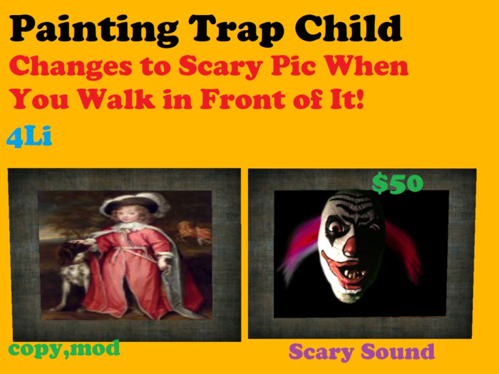 Painting Trap Child