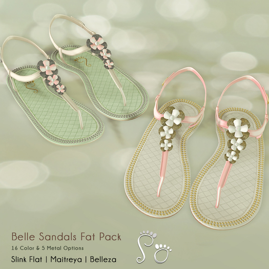 Slipper - DEMO Belle Flat Sandals FP