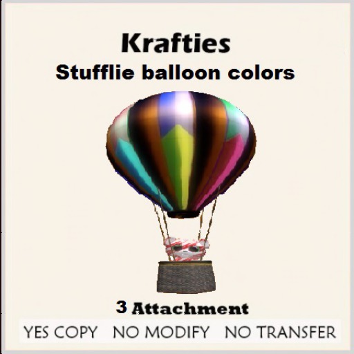 Stufflie balloon colors