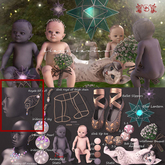 *[Black Bantam] Royale Elf Ear Cuffs Pink