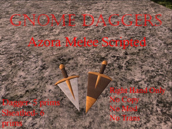 Gnome Dagger lvl 4-7 Boxed